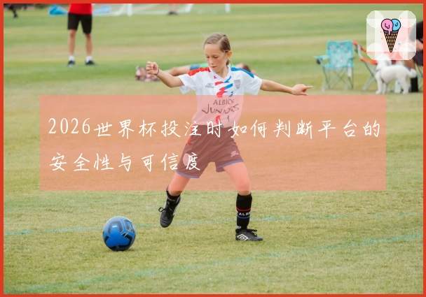 2026世界杯投注时如何判断平台的安全性与可信度
