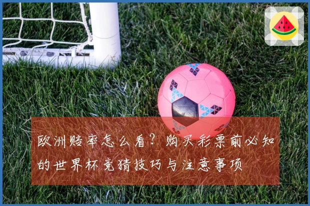 欧洲赔率怎么看？购买彩票前必知的世界杯竞猜技巧与注意事项
