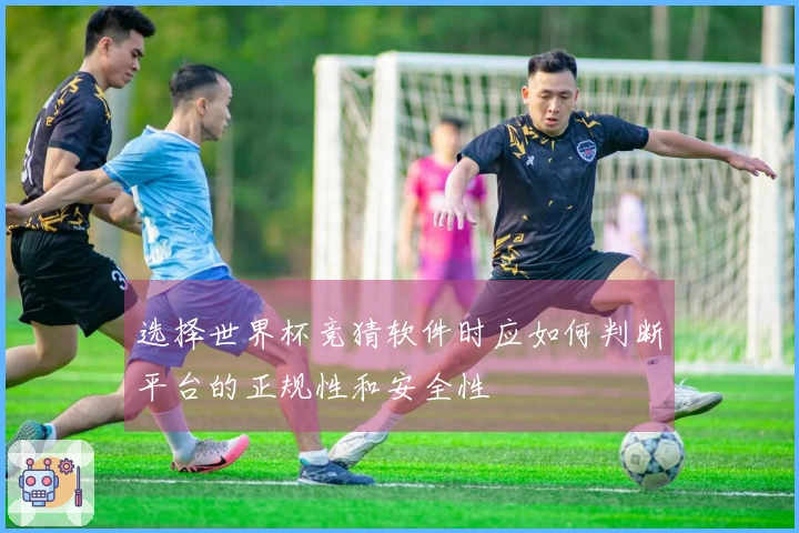 选择世界杯竞猜软件时应如何判断平台的正规性和安全性