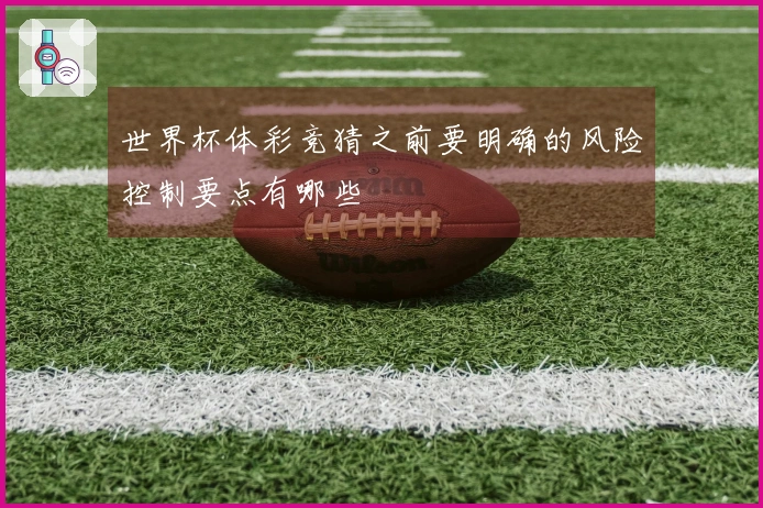 世界杯体彩竞猜之前要明确的风险控制要点有哪些